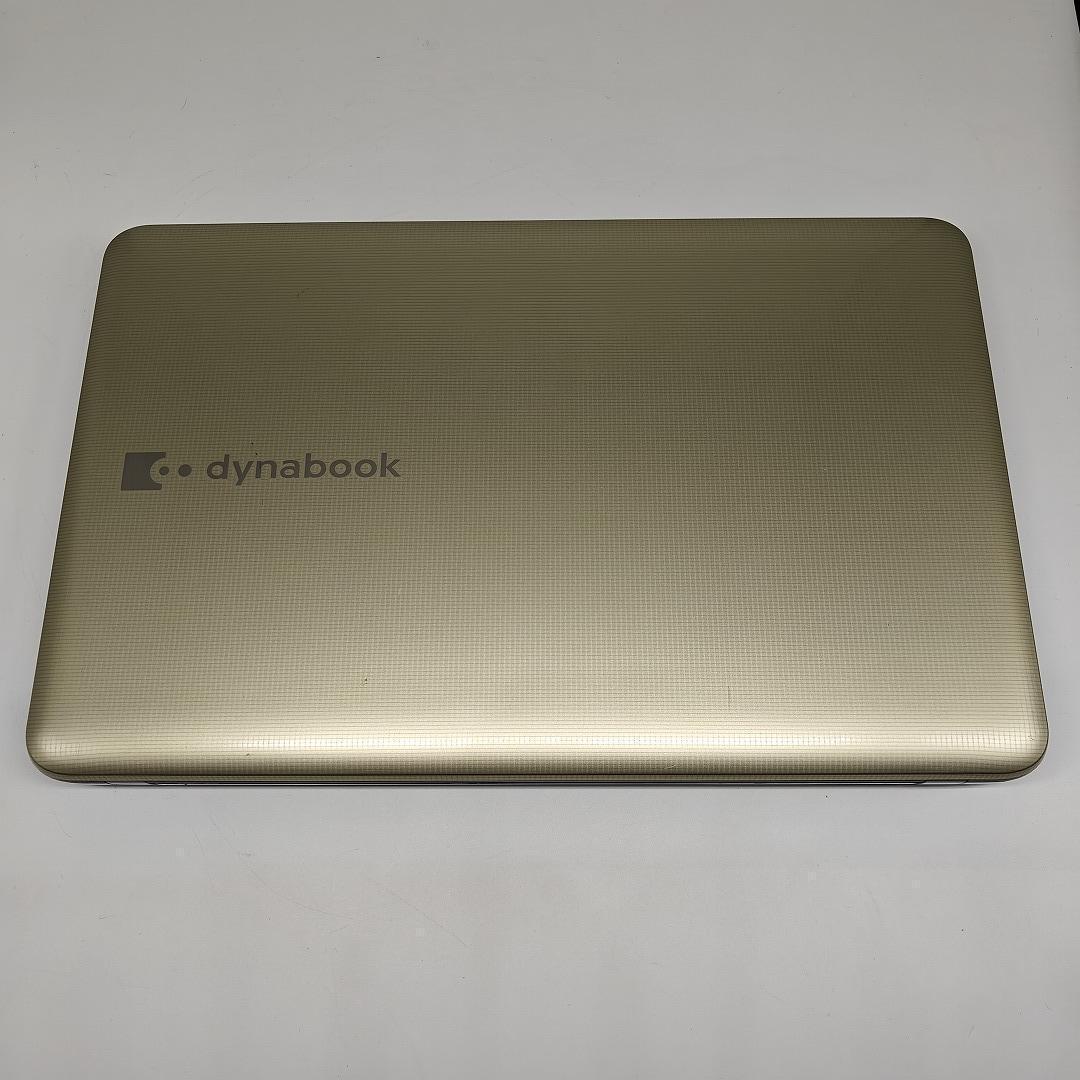 東芝】T552 高性能i7 新品SSD256GB 16GB ゴールドノートPC