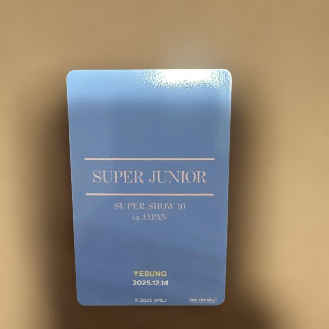 SUPERSHOW10 スパショ プレミアムシート トレカ 特典 イェソン - メルカリ