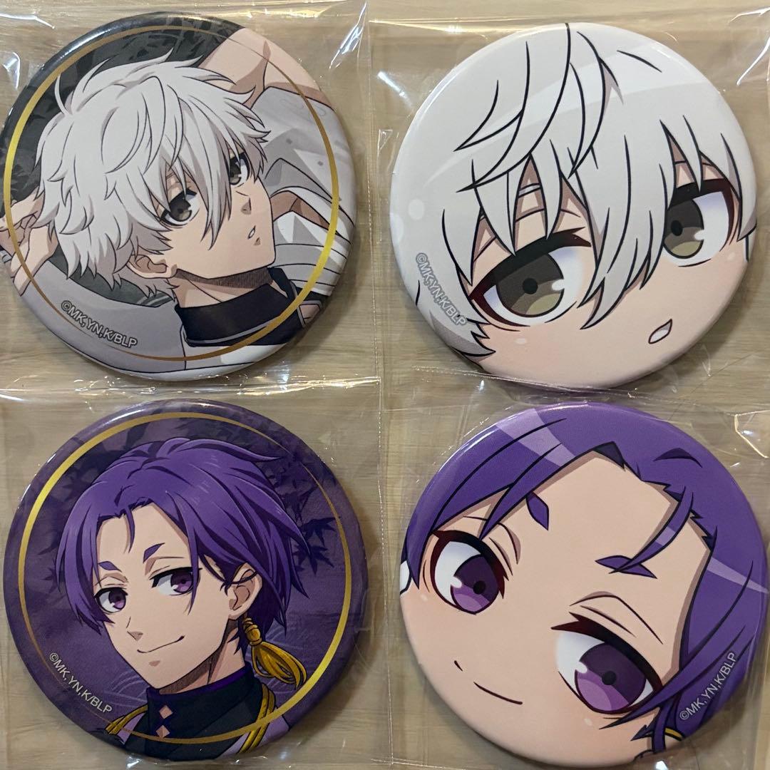 ブルーロック スマイルベースカフェ 缶バッジ 凪誠士郎 御影玲王