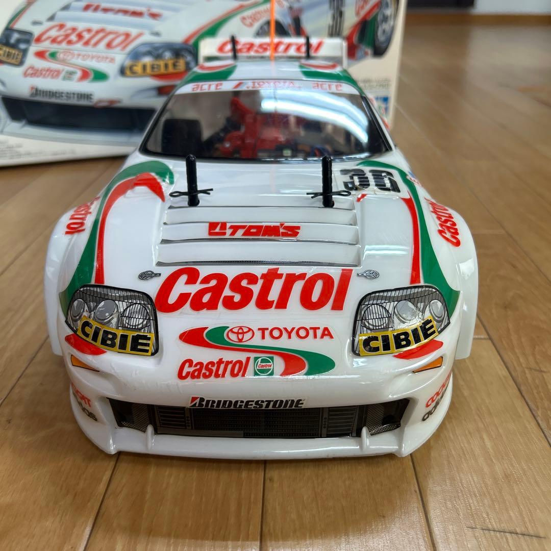 タミヤ カストロール トムス スープラGT TA02W - メルカリ