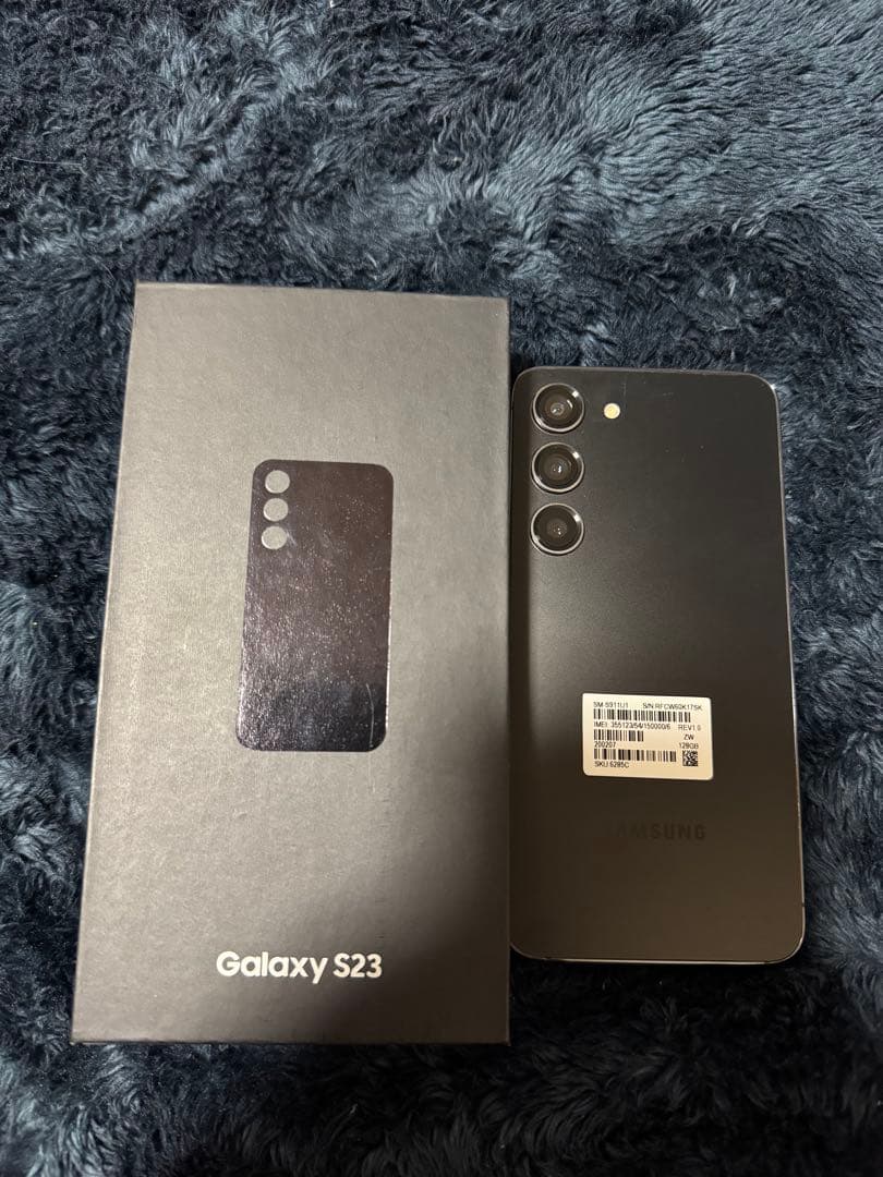 Samsung Galaxy S23 本体 ブラック