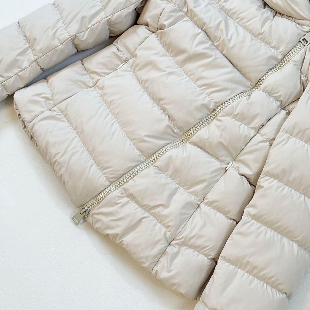 ヘルノ ポーラテック フードショートダウン ジャケット ライトベージュ