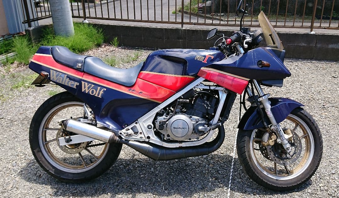 スズキ RG250 ガンマ GJ21B Γ カタナ 刀 ウォルターウルフ - メルカリ