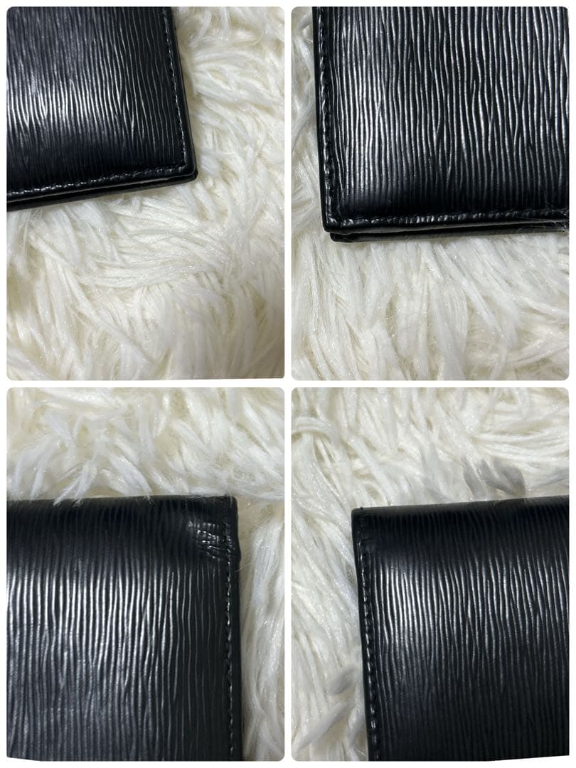 現行 プラダ ヴィッテロムーブ 折り財布 三角ロゴ ゴールド RFID