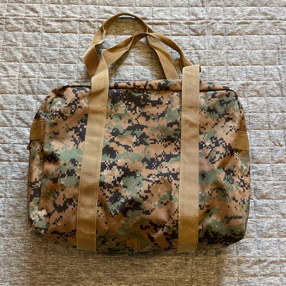 米軍放出品 MARPAT 迷彩ダッフルバッグ 中型 海兵隊 ボストンバッグ