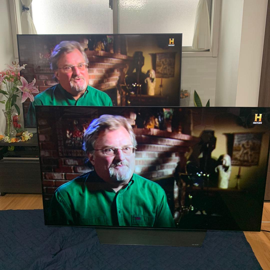 【ジャンク】有機ELテレビ LG 55型 OLED55B8PJA 大阪直接引渡し