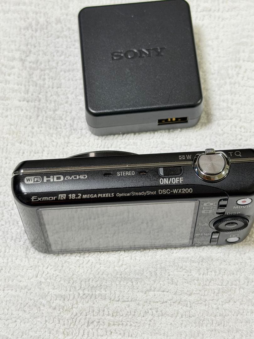SONY Cyber-shot DSC-WX200 ブラック 動作確認済み