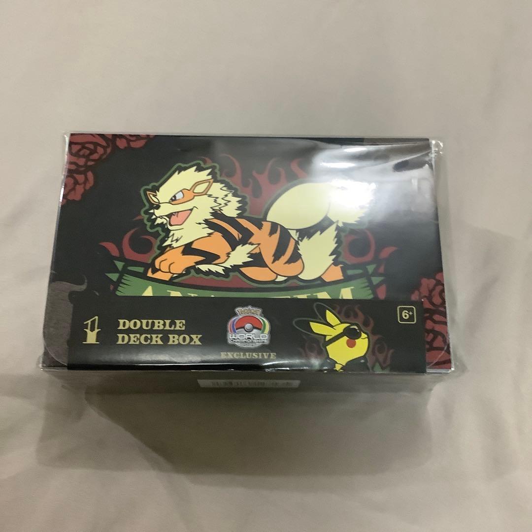 ポケモンWCS2025アナハイム限定 ウィンディ ダブルデッキケース - メルカリ