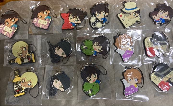 名探偵コナン　ぴたコレ　ラバーストラップ BOX】『名探偵コナン』ぴたコレラバーストラップ vol.9 : サンデー