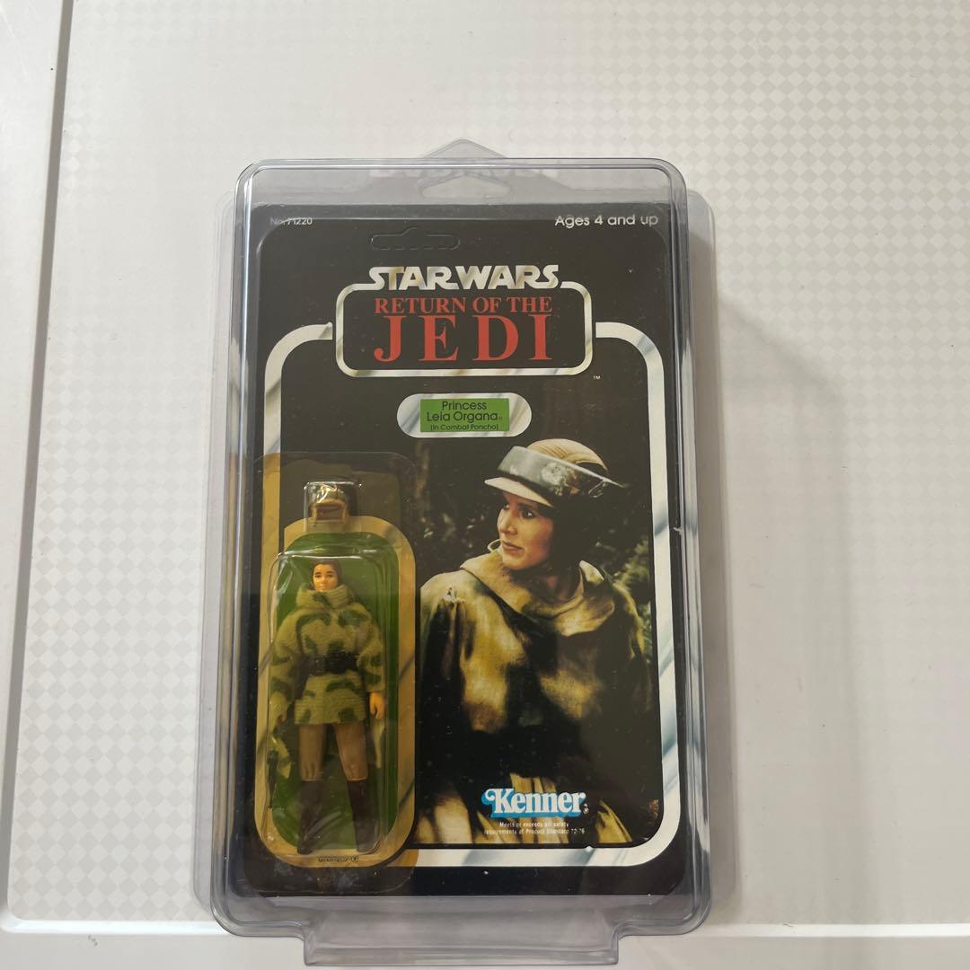 スターウォーズ オールドケナー レイア (コンバットポンチョ) 未開封品