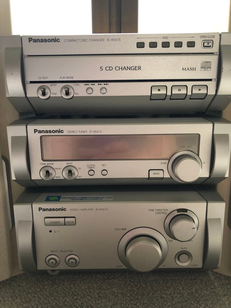Panasonic パーソナルミニステレオコンボ　SL-HD615