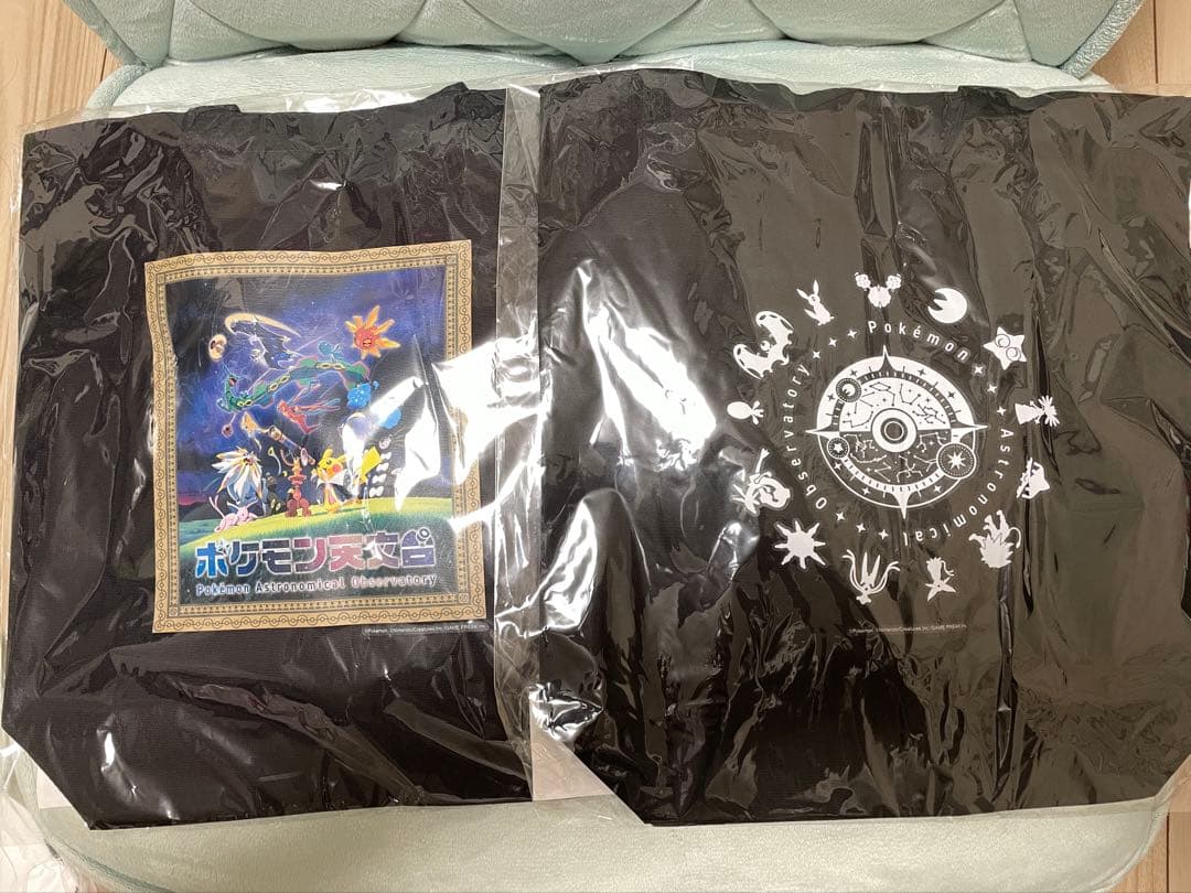 ポケモン天文台 限定 トートバッグ pokemon ほしぞらピカチュウ 2点