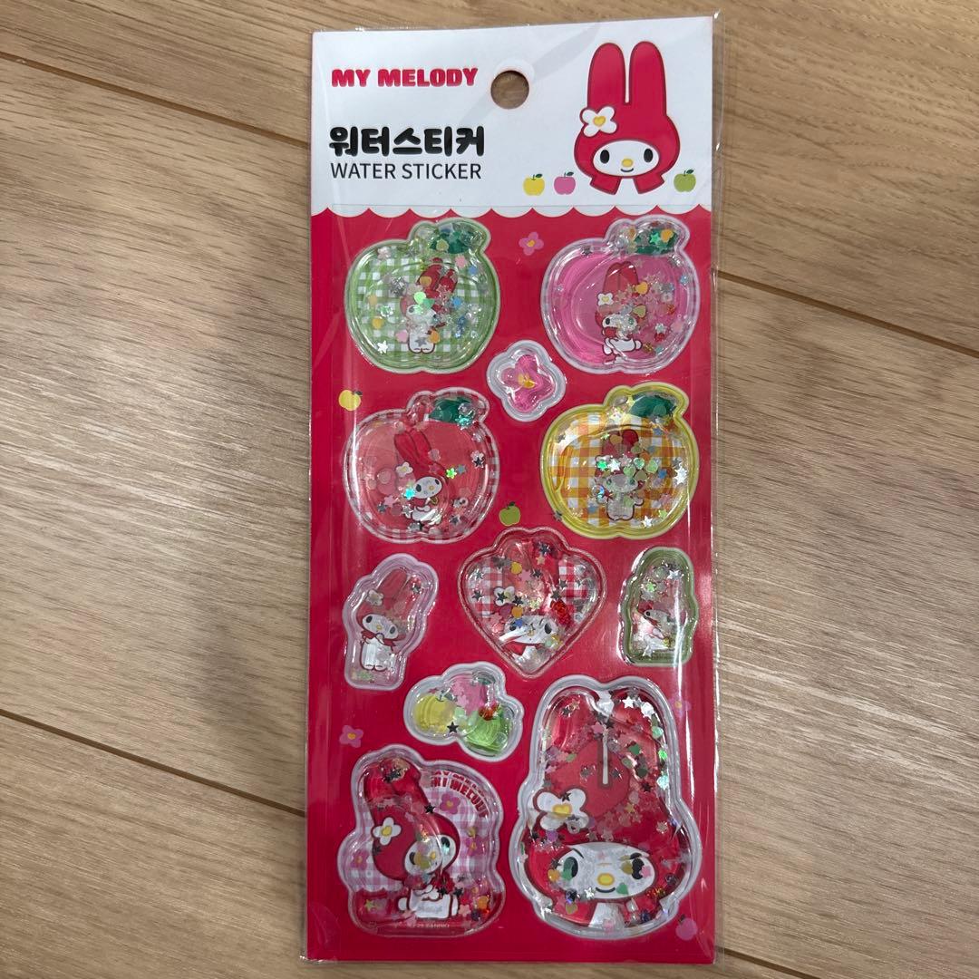 正規品】マイメロ ミッフィー ウォーターシール ボンボンドロップ