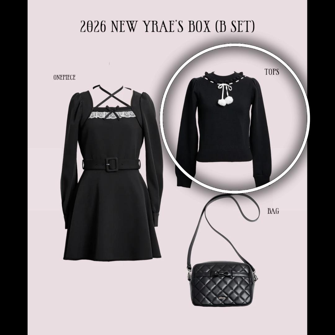 pium 福袋2026 アウターセットB バッグ ワンピースセットB トップス