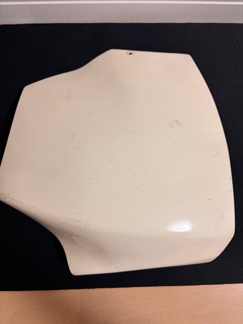 NS-1 後期用 片目 ゼッケン カウル ゼッケンプレートFRP 白ゲルNS1