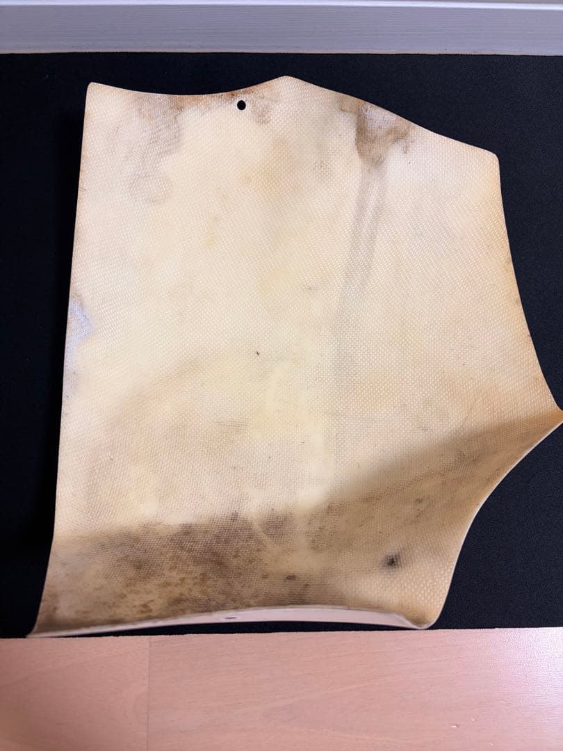 NS-1 後期用 片目 ゼッケン カウル ゼッケンプレートFRP 白ゲルNS1