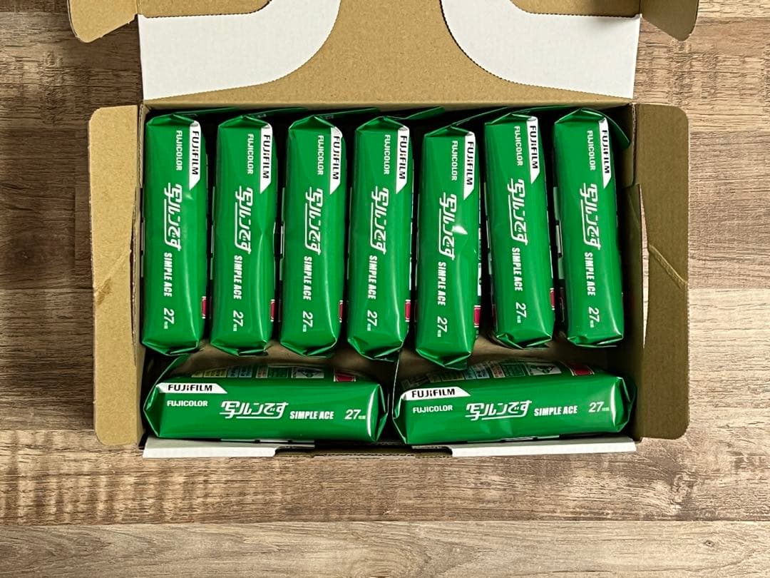 【FUJIFILM】写ルンです シンプルエースSP 27枚撮り 9個セット