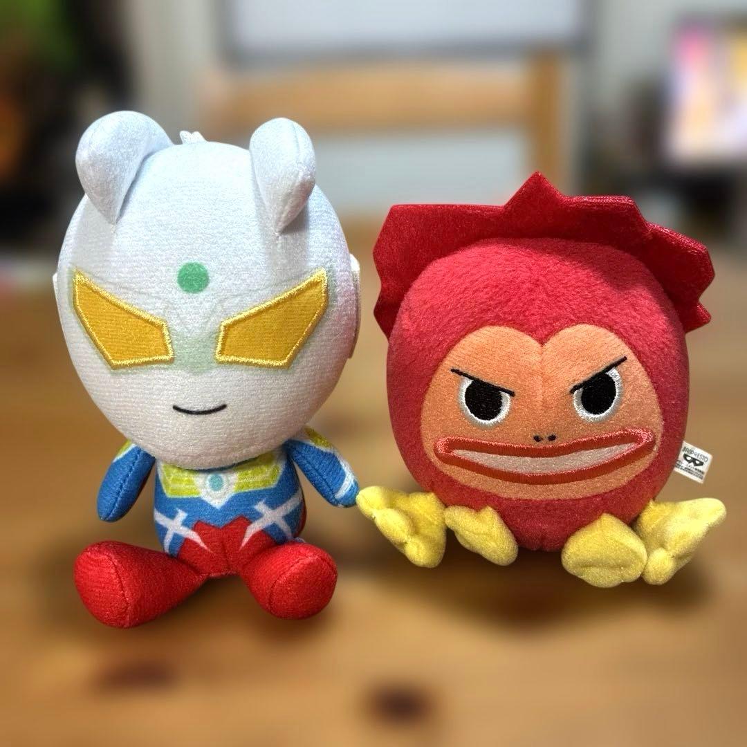 ウルトラマンゼロ ピグモン ぬいぐるみ コロっとまんまるぬいぐるみ