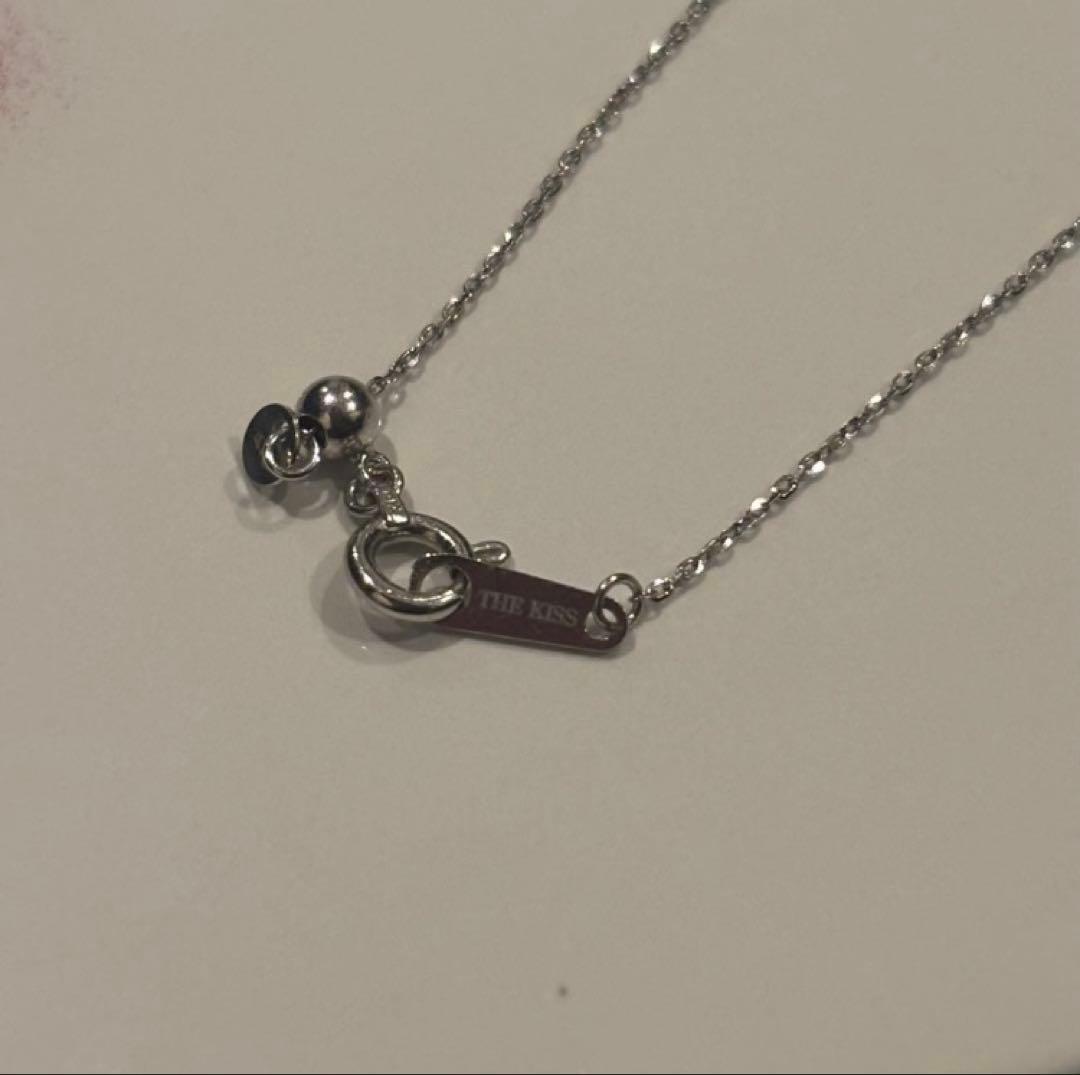 鑑定済み】THE KISS K10 シルバーネックレス