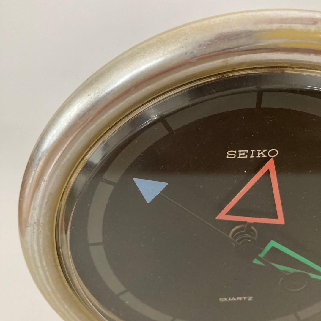 SEIKO ポストモダンデザイン置時計 - メルカリ