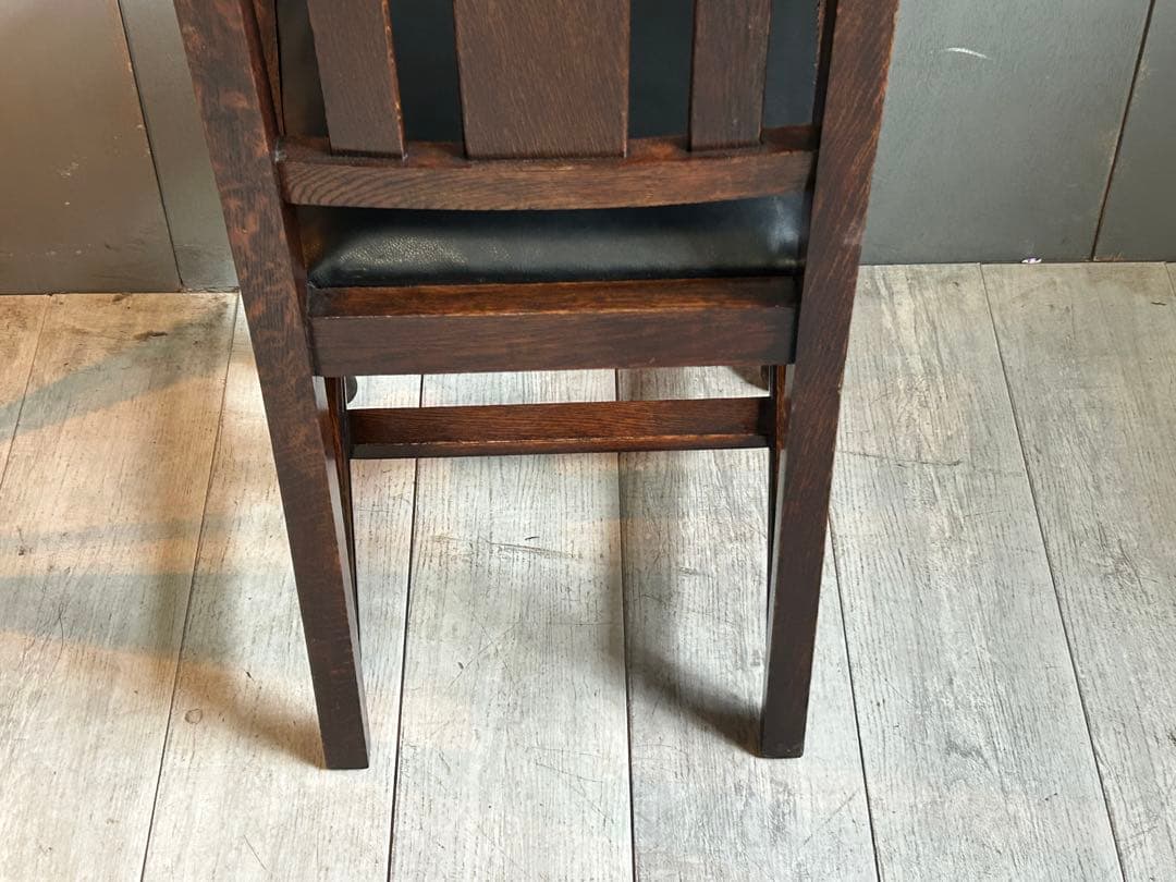 ③ 英国 イギリス ロイズアンティークス ハイバックチェア 高浮き彫り GY