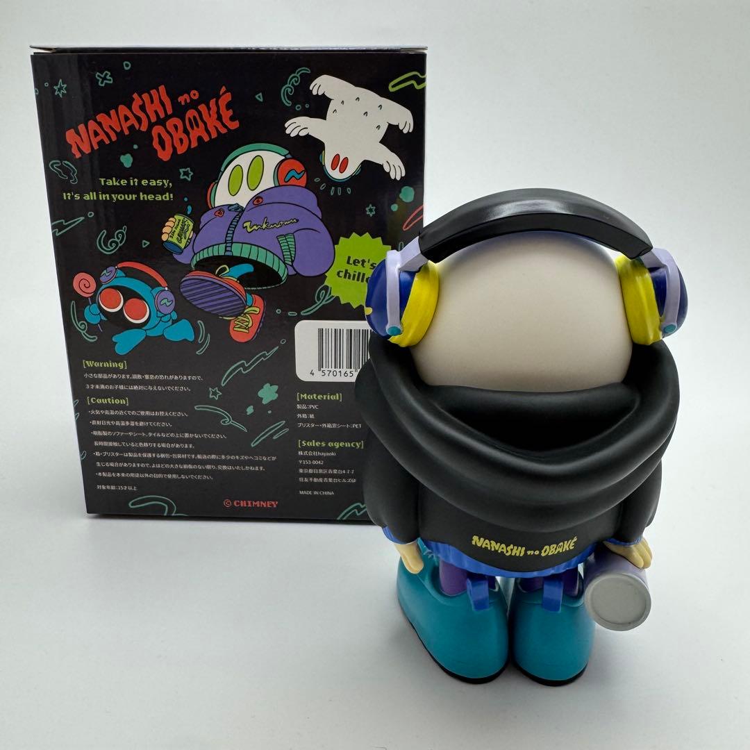 ななしのおばけちゃん ヘッドホンおばけ ソフビ Nanashi no Obake