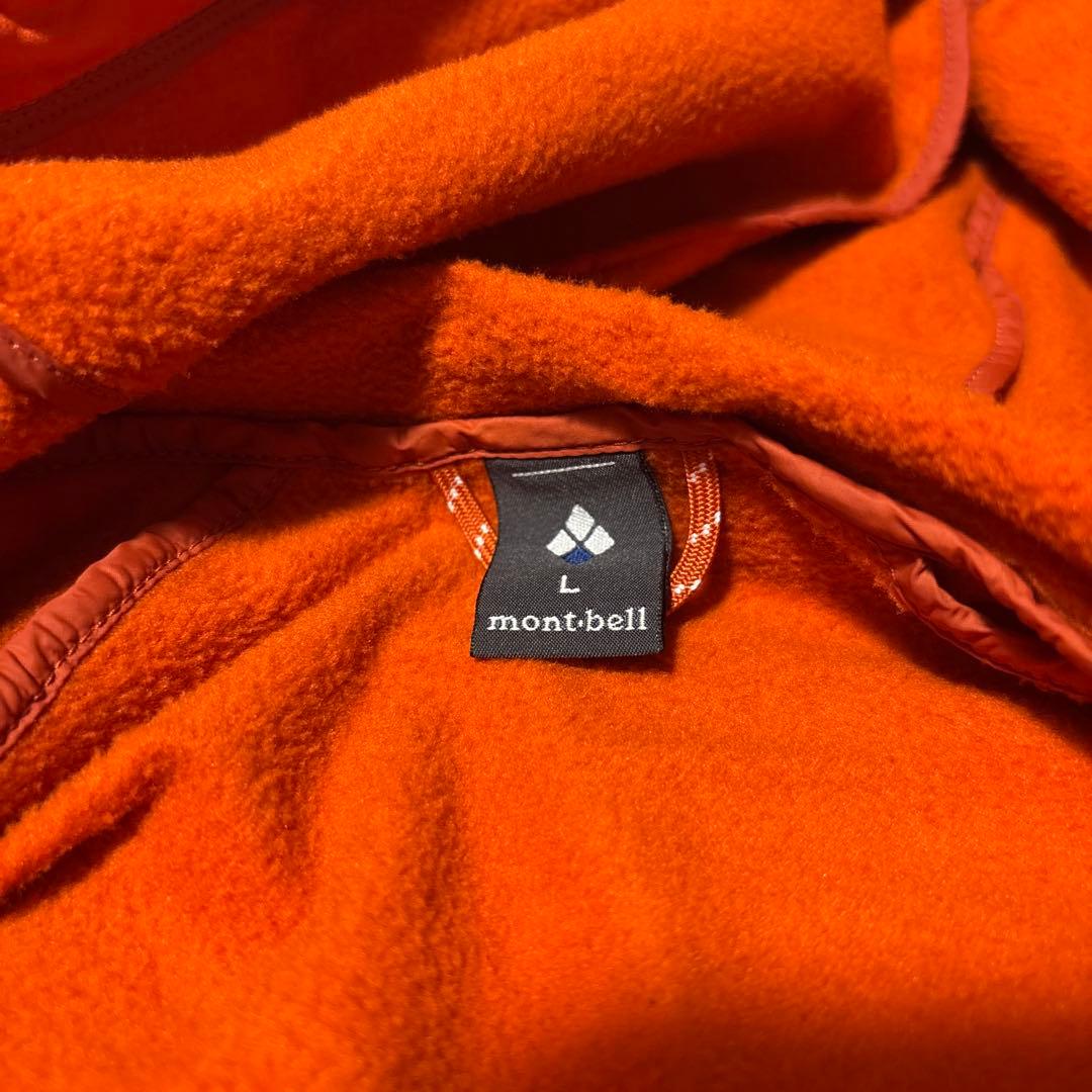 mont-bell ノマドパーカー マウンテンパーカー Lサイズ オレンジ