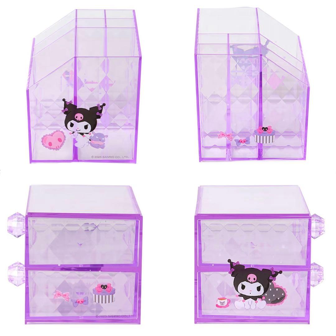 クロミ コスメオーガナイザー & 引き出しチェスト 2点セット - メルカリ