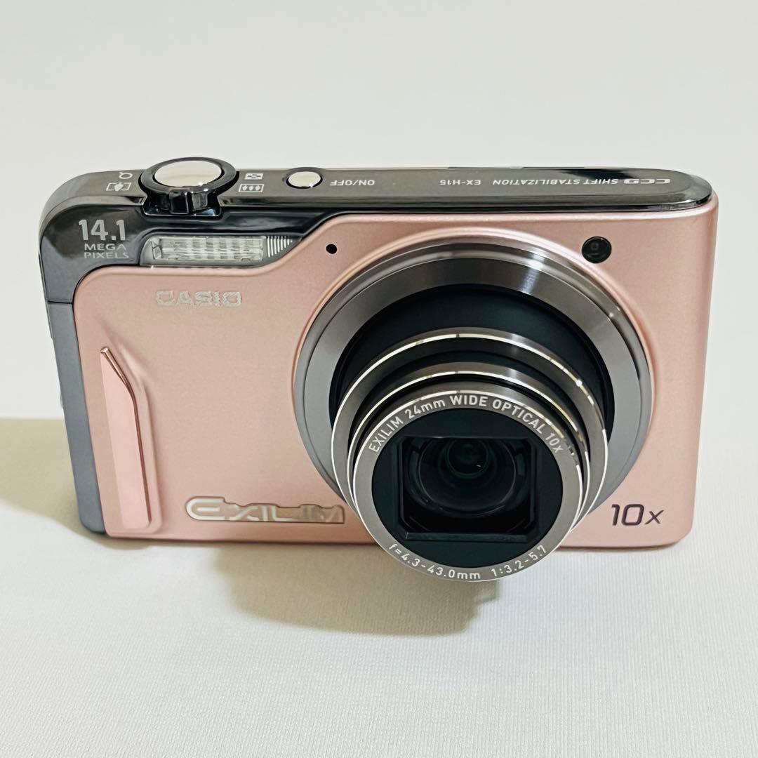 CASIO EXILIM EX-H15 ピンク 【全付属品&SDカード付】