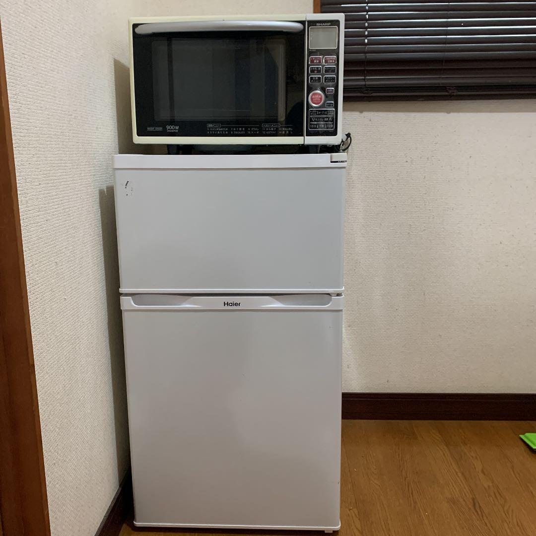電子レンジ➕冷蔵庫