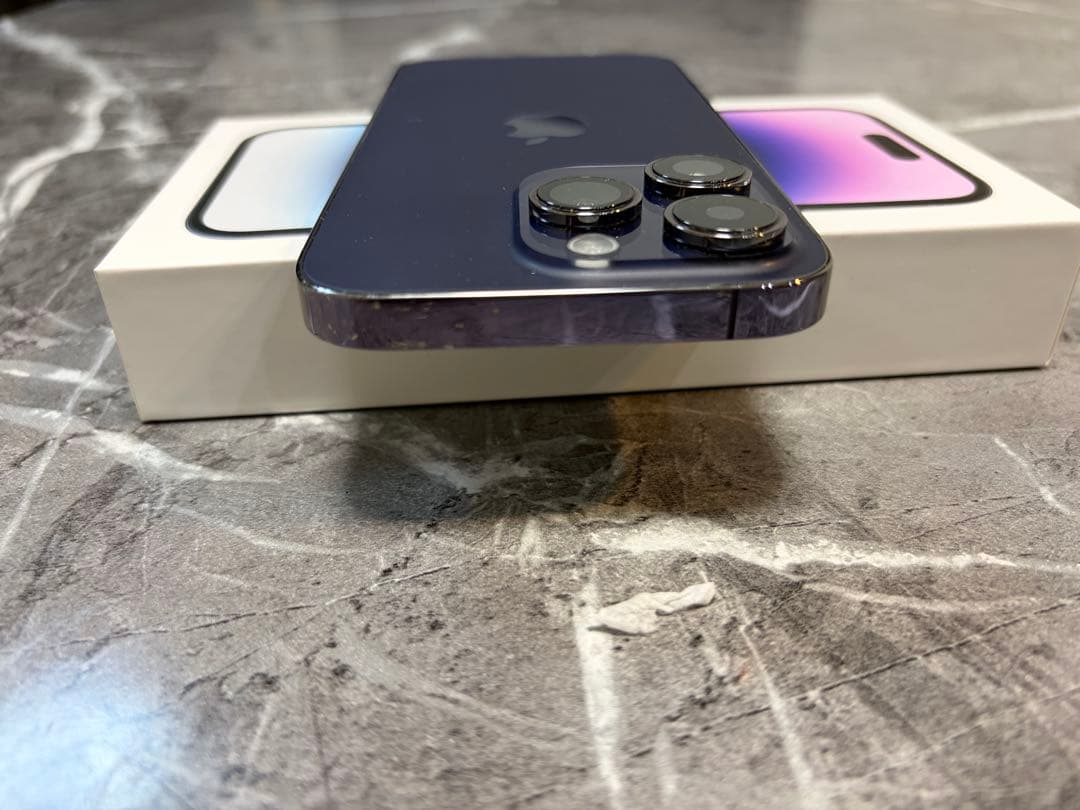 iPhone14 Pro128GB ディープパープル本体SIMフリー+箱＋付属品