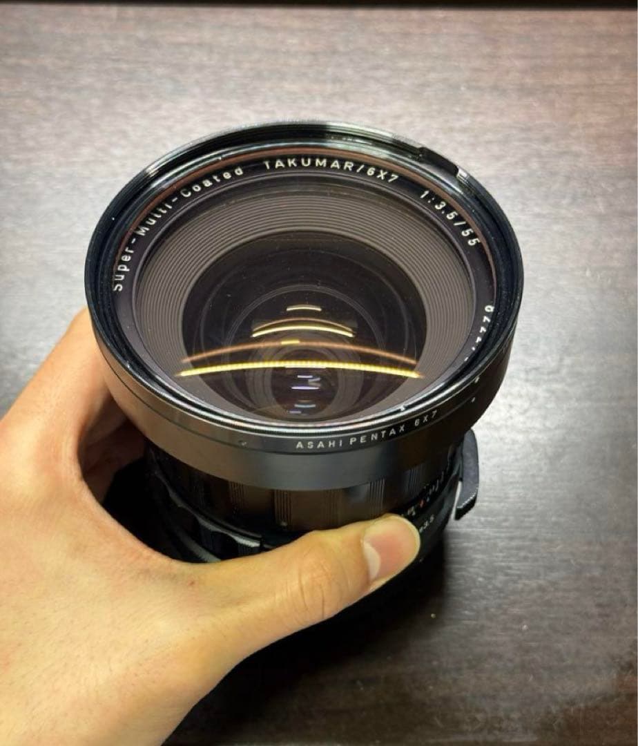 美品ASAHI PENTAX 67 TAKUMAR 55mm f3.5