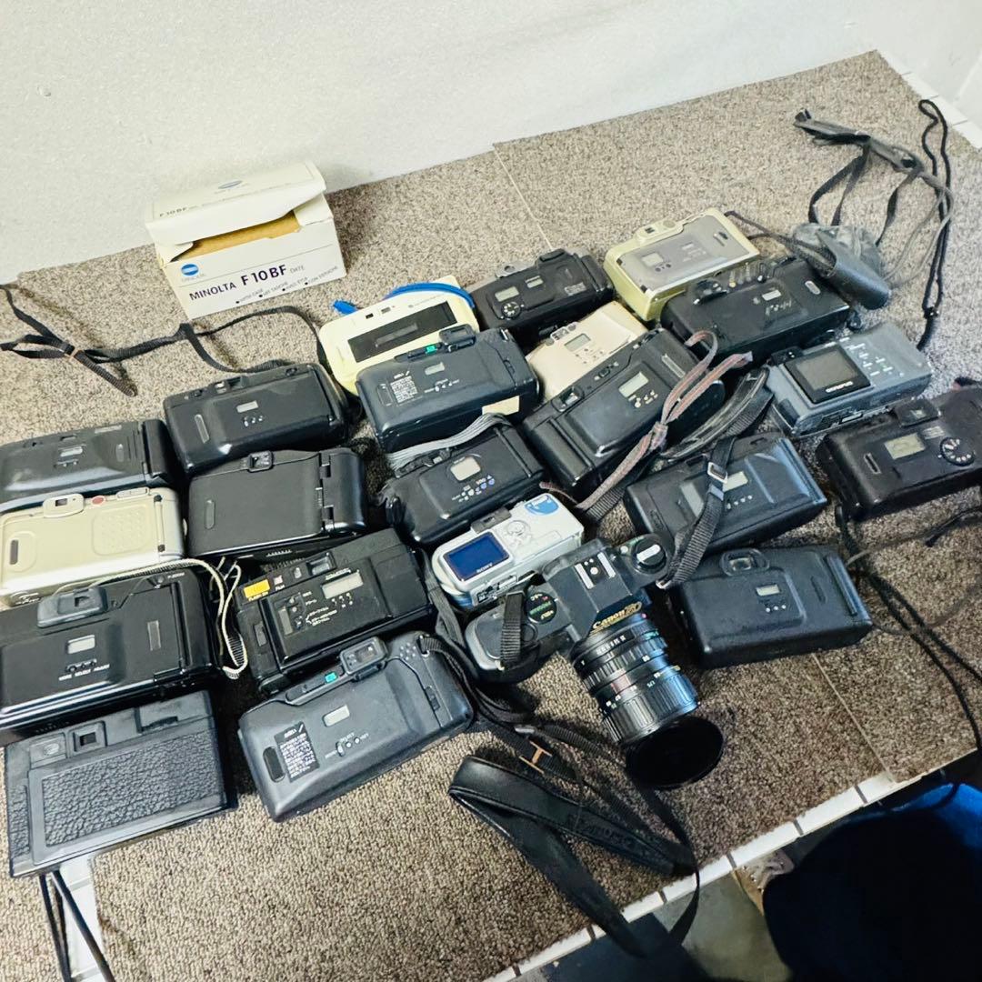 D7ジャンク品！キャノン ソニー オリンパス 富士フイルム カメラまとめ売り✨