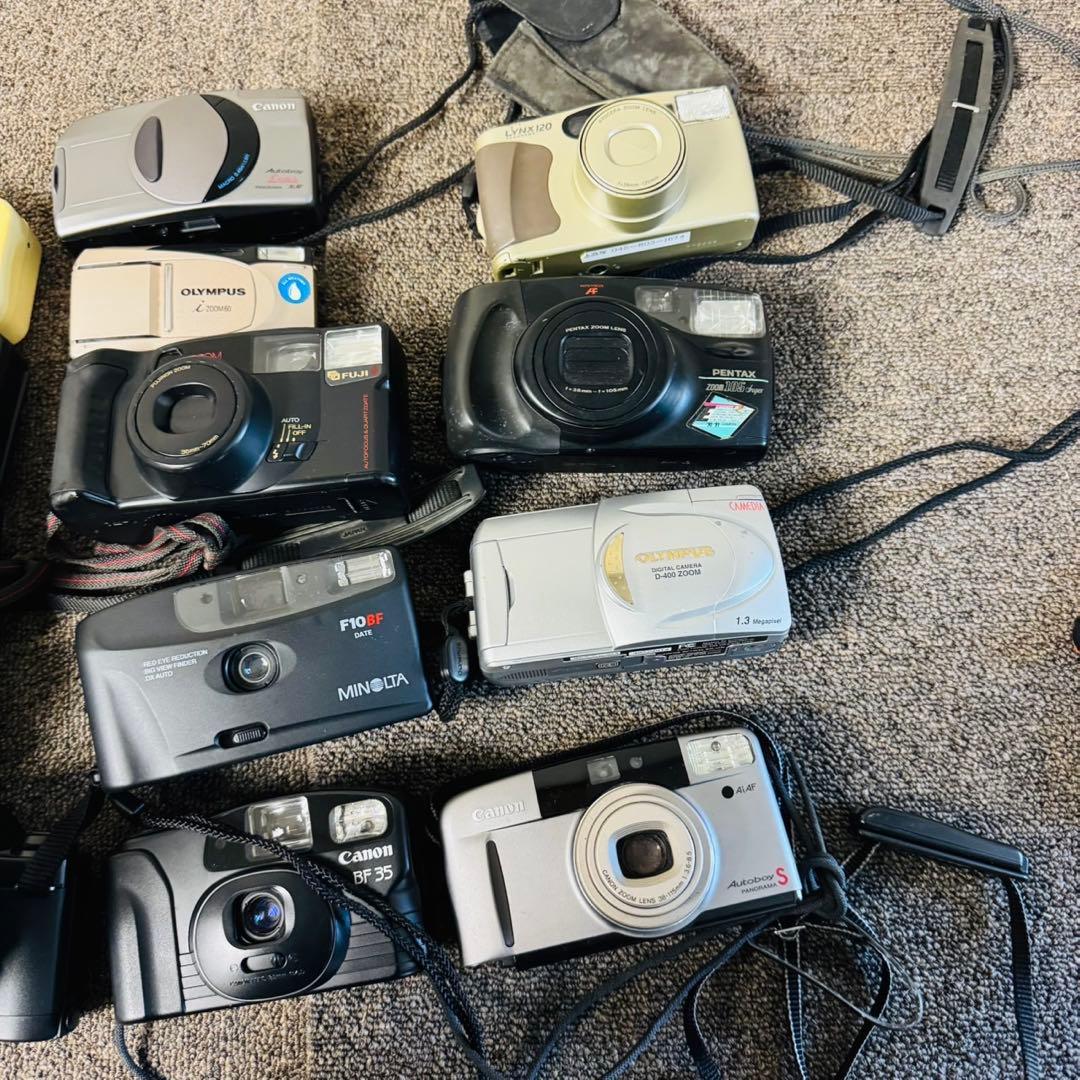 D7ジャンク品！キャノン ソニー オリンパス 富士フイルム カメラまとめ売り✨