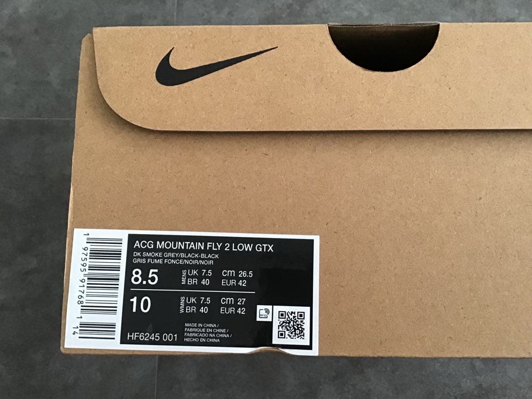 靴 ACG Mountain Fly 2 Low GTX black 26.5cm