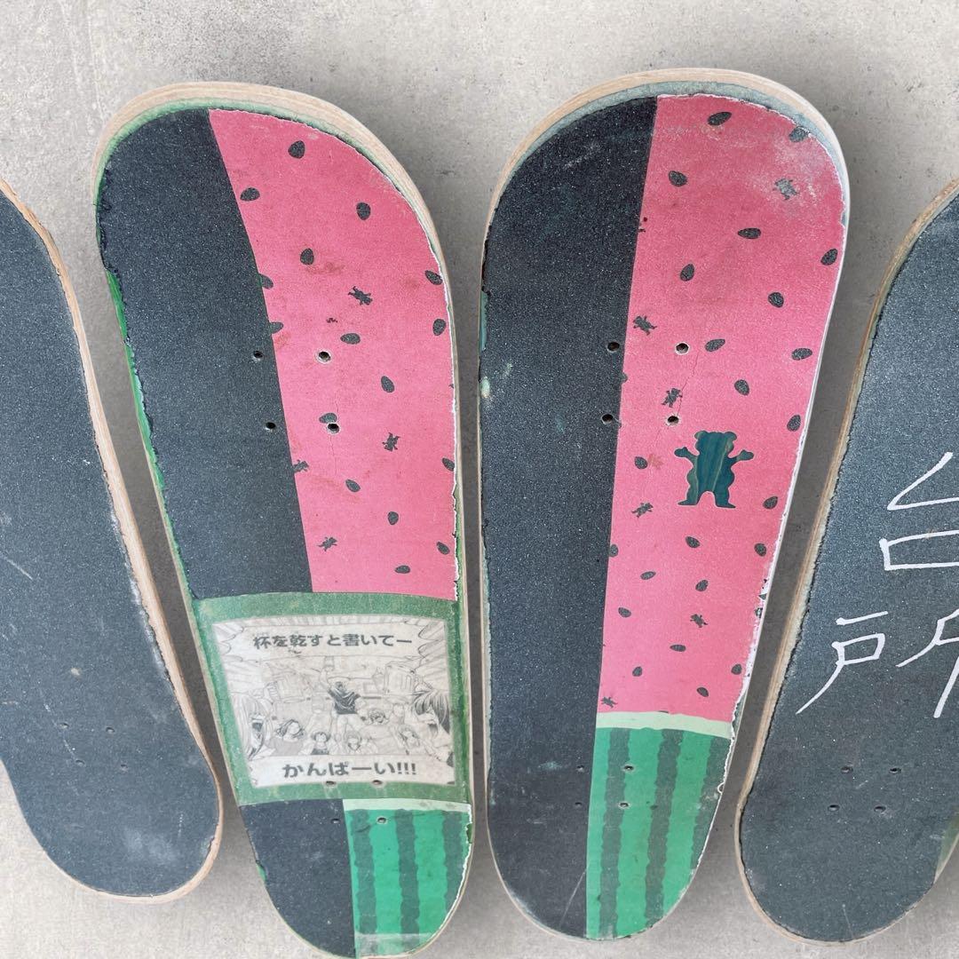 スケートボード 廃デッキ 6枚セット DIY スケボー - メルカリ