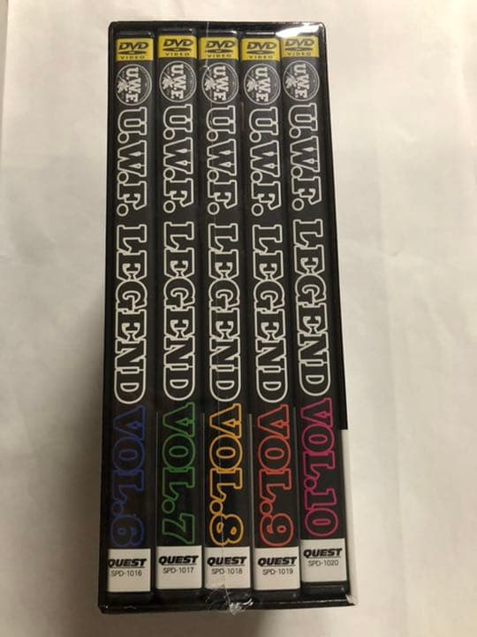 【未開封新品】U.W.F. COMPLETE DVD BOX stage.2