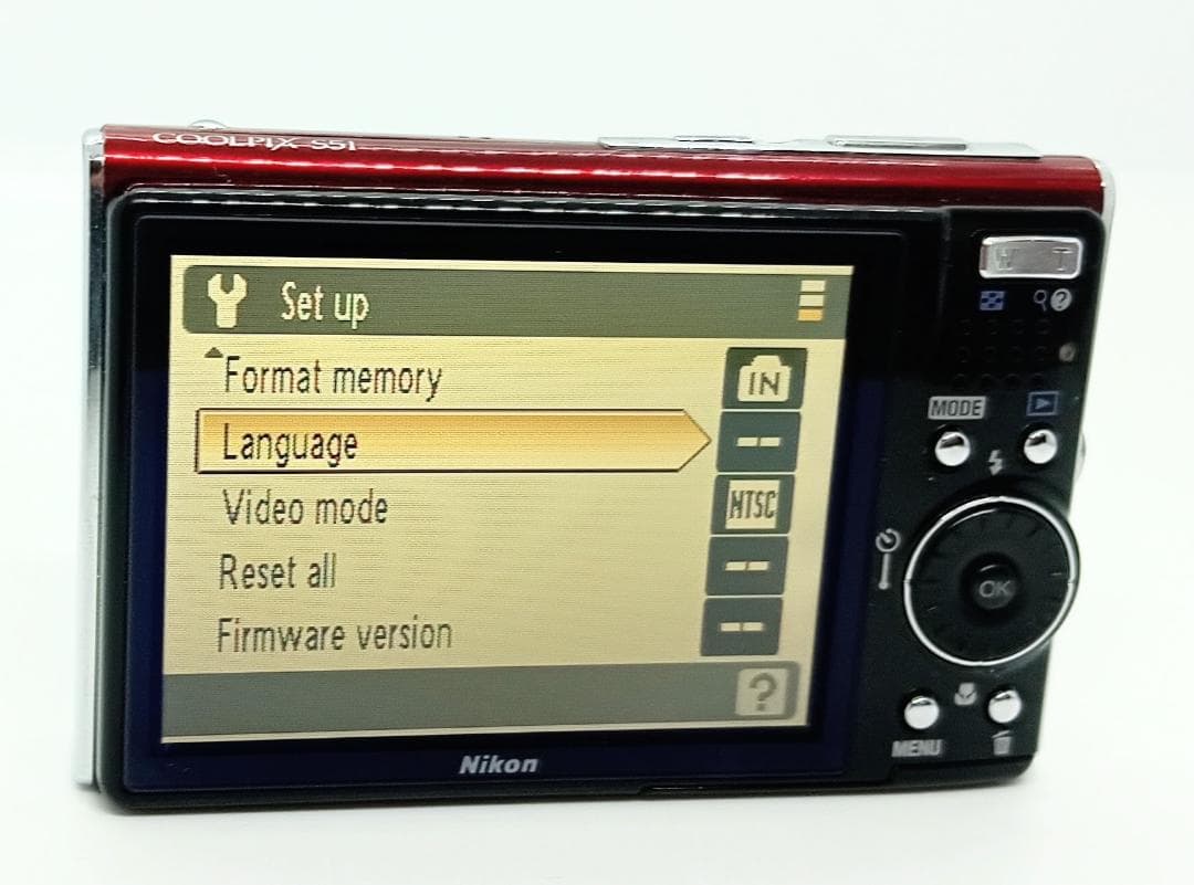 Nikon COOLPIX S51 8.1MP 3X zoom レッド 美品
