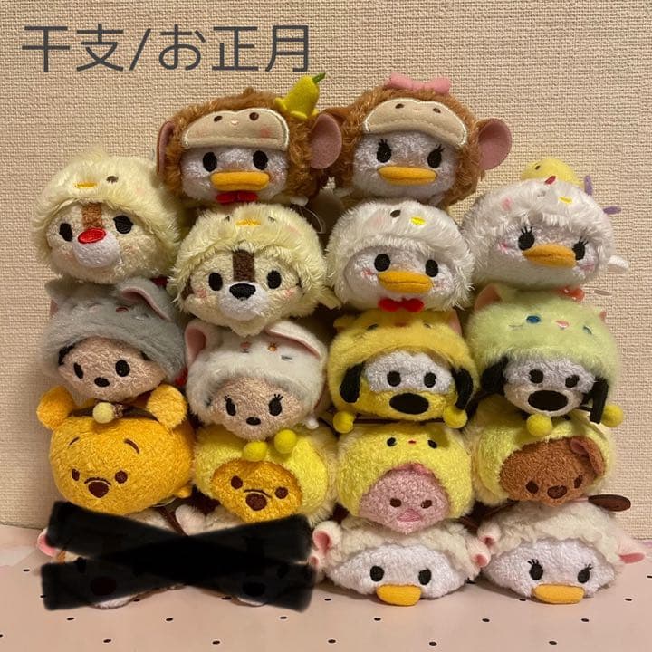 ツムツム クリスマス アドベントカレンダー ぬいぐるみ ディズニー