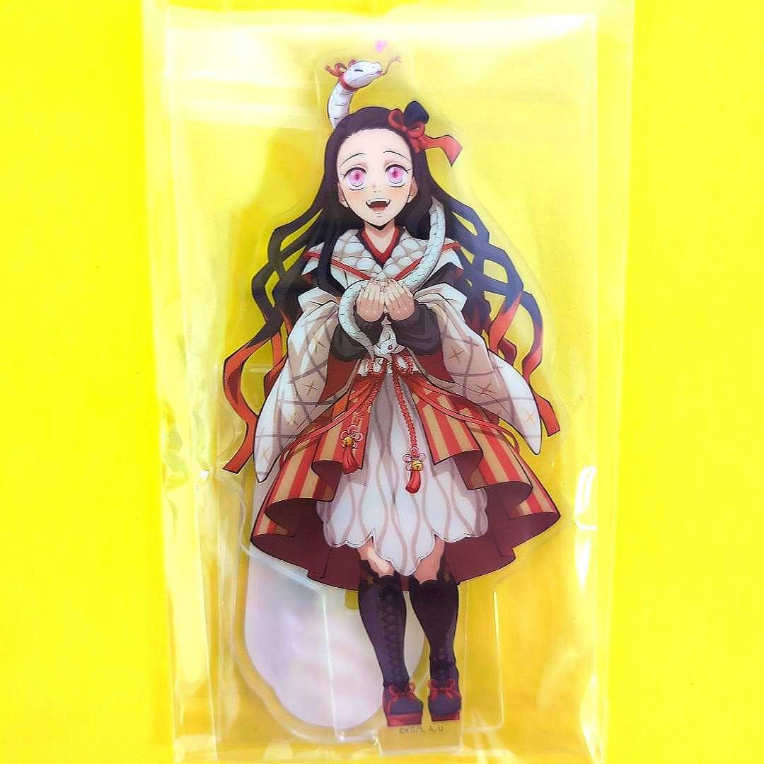 鬼滅の刃 干支 2025 巳年 アクリルスタンド 竈門禰豆子 お正月 ufo