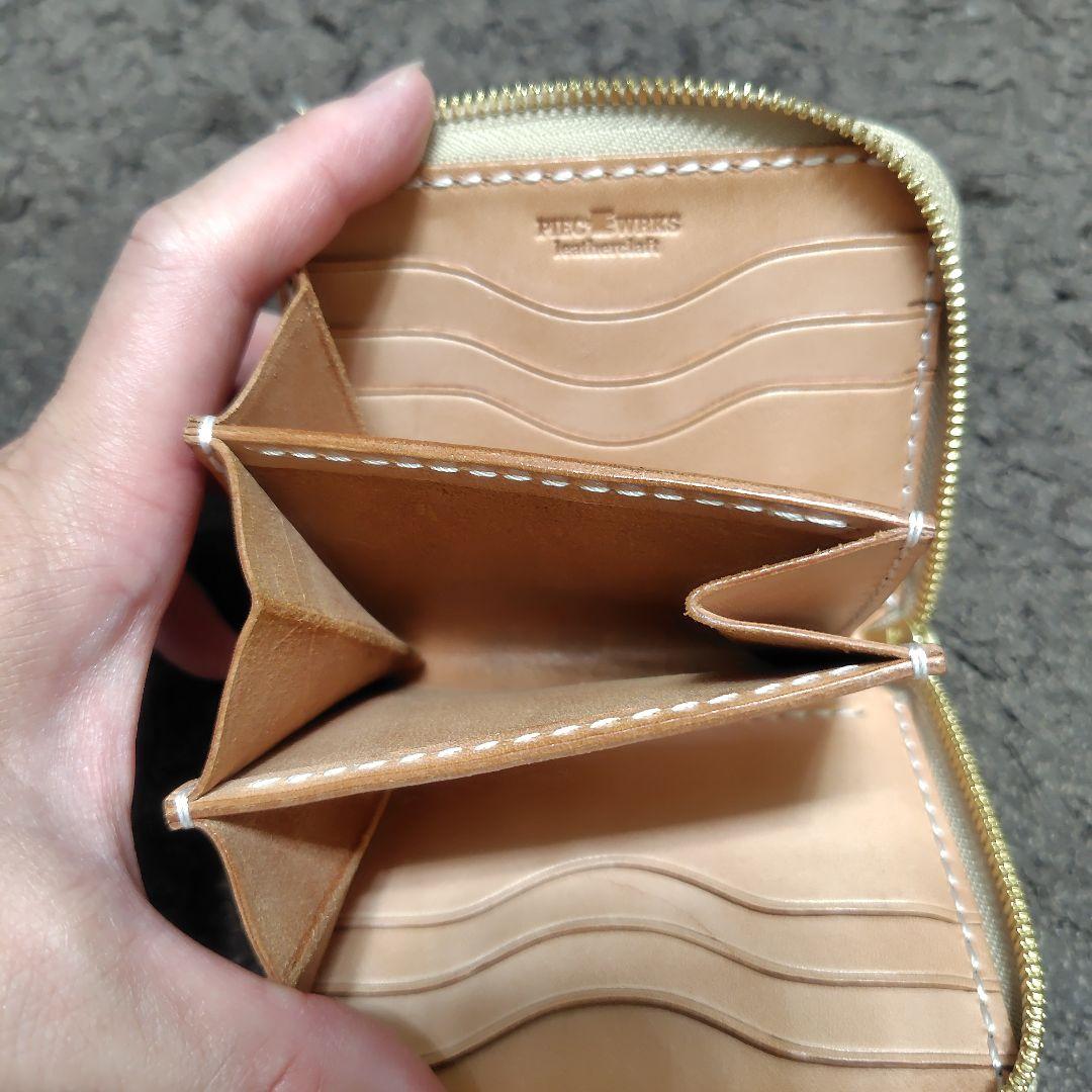 Piecewrks L字ファスナーミニウォレット