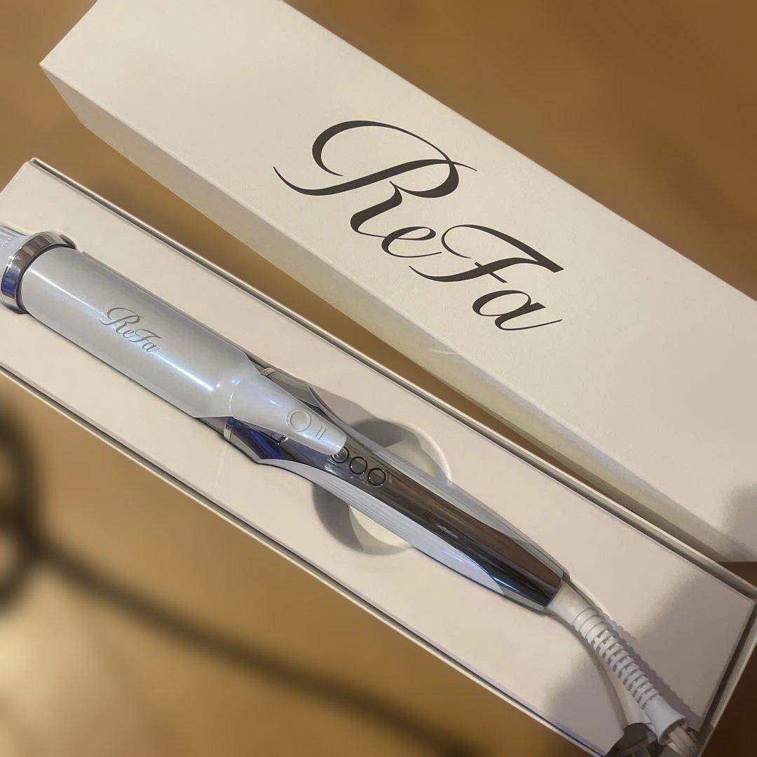 ReFa カールヘアアイロンプロ38m ホワイト おひとり様1点まで】リファ カールアイロンプロ 38 / リファ(ヘア