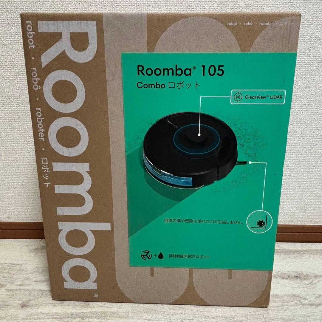 Roomba 105 Combo ロボット掃除機本体 未使用 オンライン セ