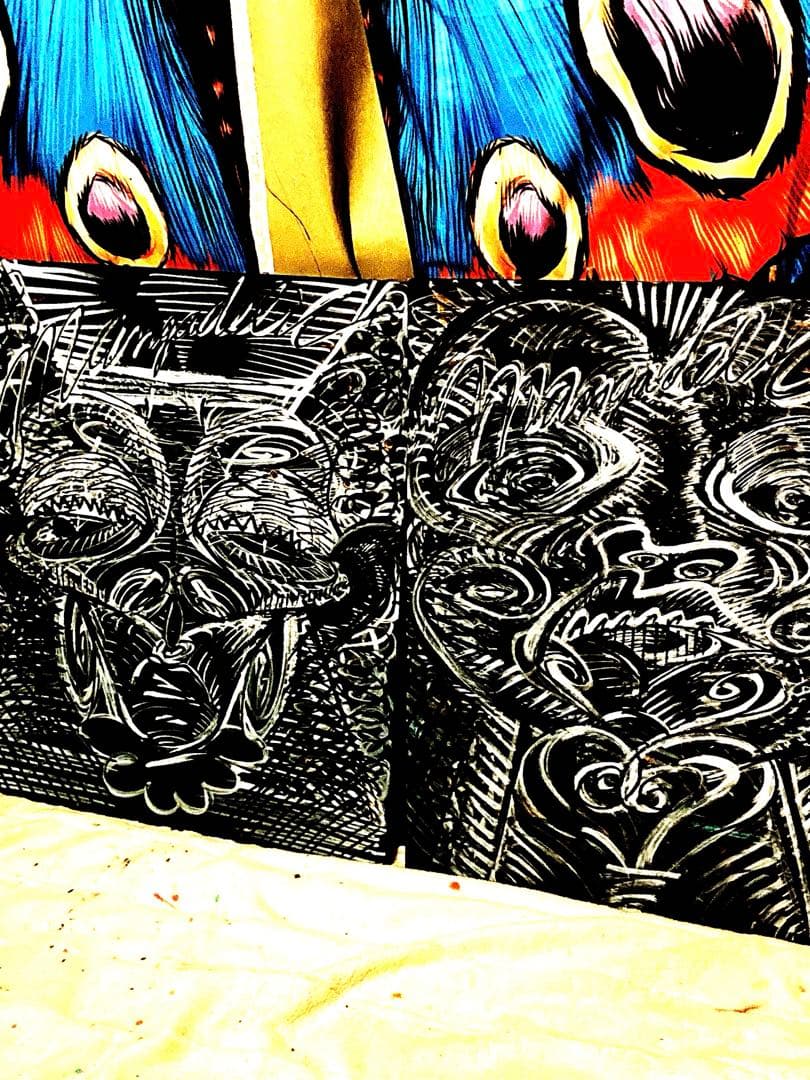 絵画ART イラスト BRAHMAN by mangadelic