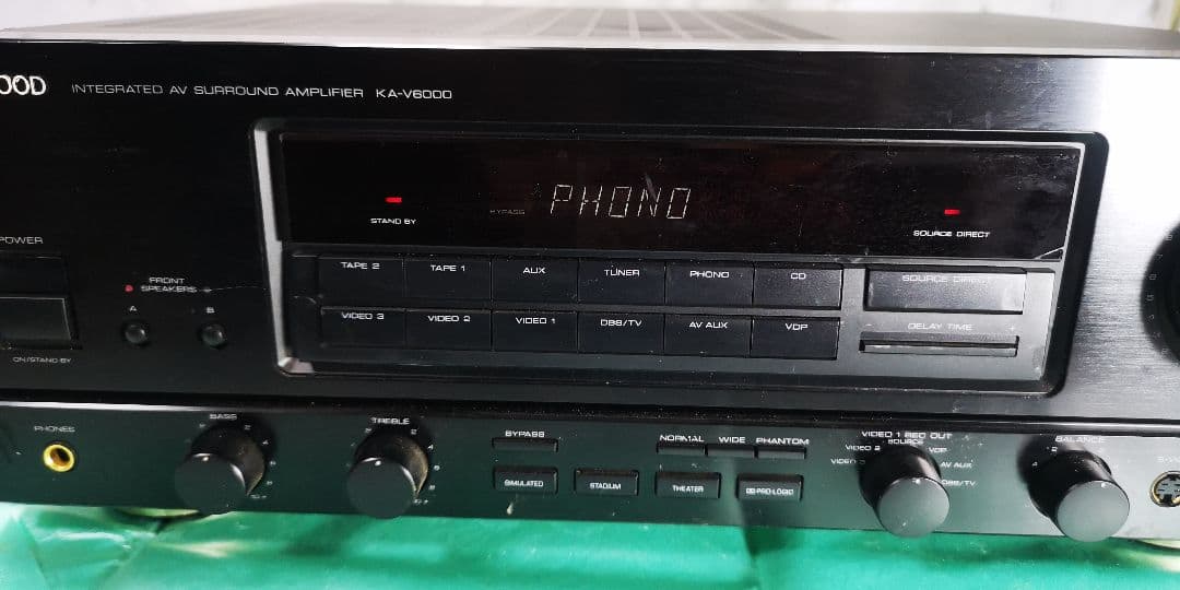 KENWOOD KA-V6000 アンプ - メルカリ