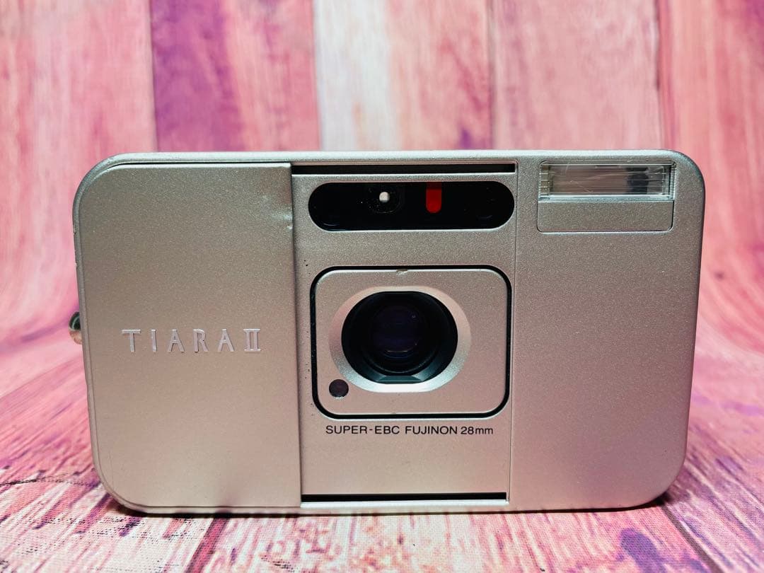 FUJIFILM 富士フィルム TIARA Ⅱ コンパクトフィルムカメラ