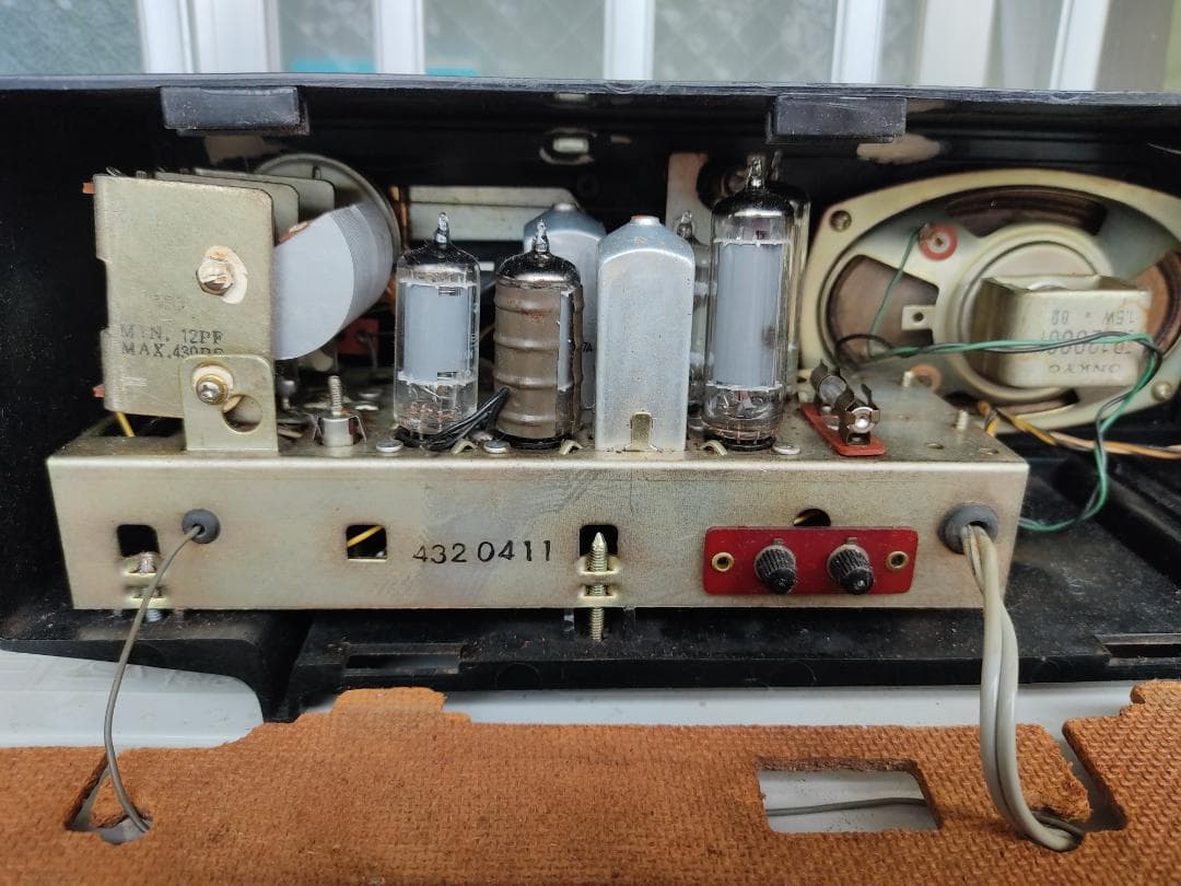 値下げ：onkyo 真空管ラジオ　動作品　OS-19S