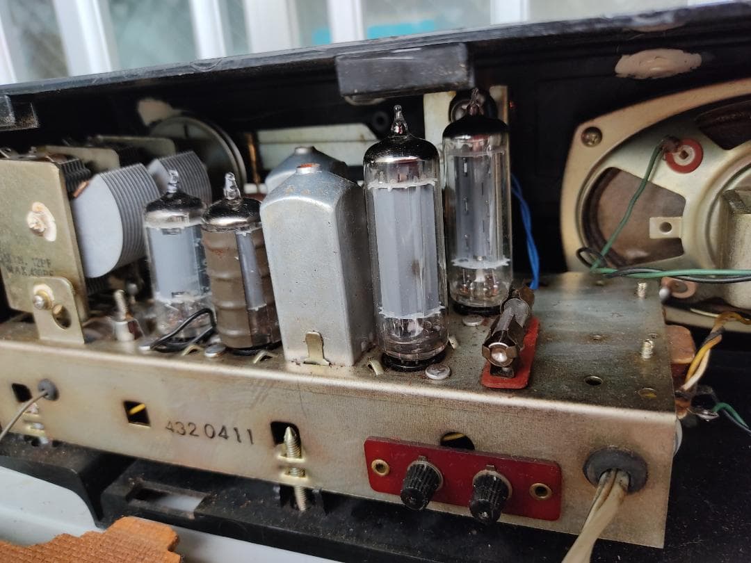 値下げ：onkyo 真空管ラジオ　動作品　OS-19S