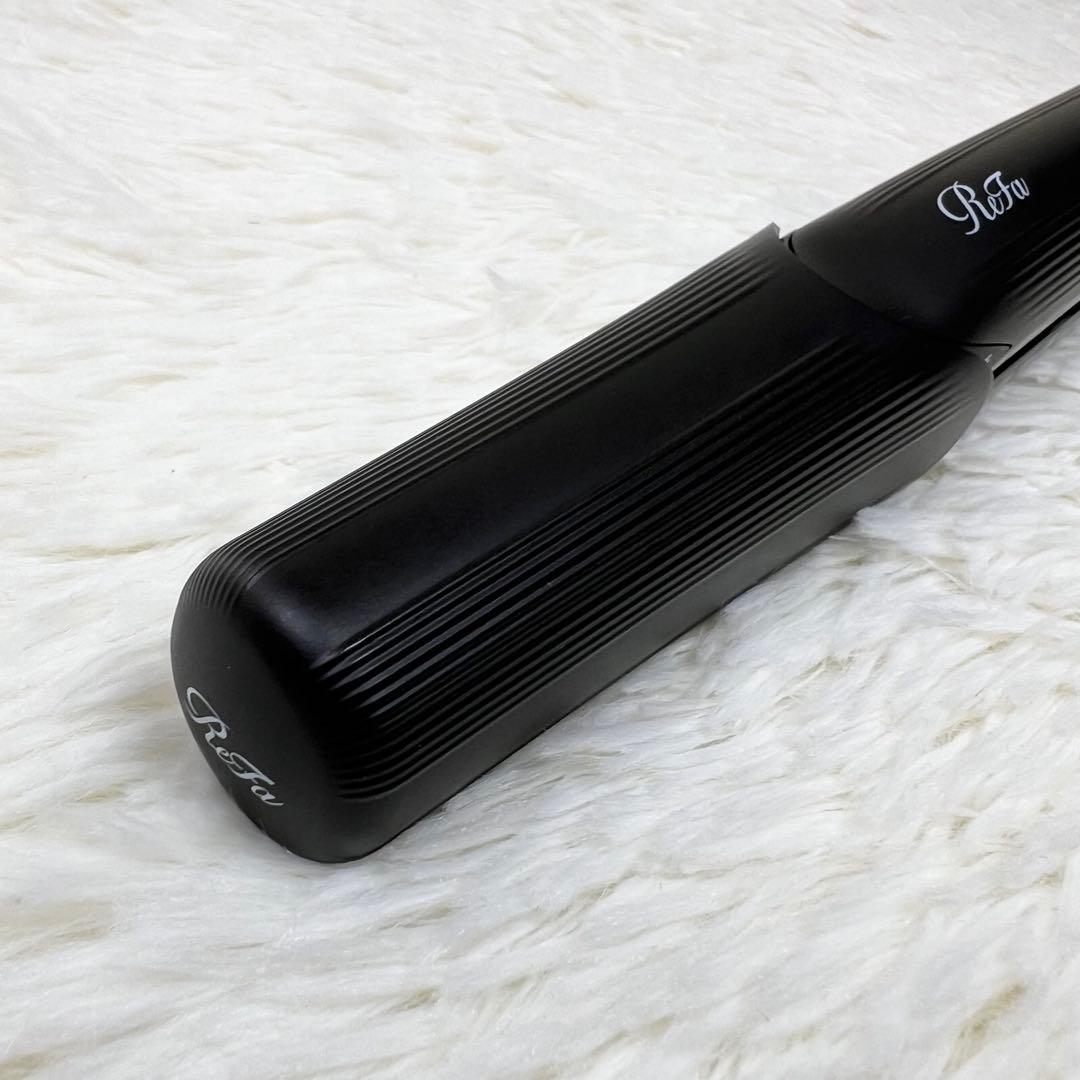 ReFa リファ フィンガーアイロン ブラック ヘアアイロン