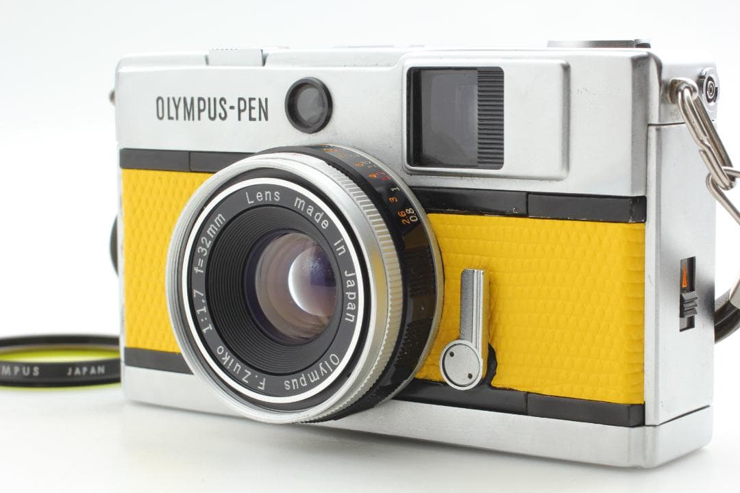 整備済 美品】イエロー オリンパス PEN EED 露出計OK #1348 - メルカリ